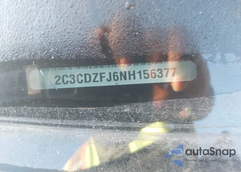 2022 Dodge Challenger R/T Scat Pack Widebody из США, поврежденный, VIN 2C3CDZFJ6NH156377